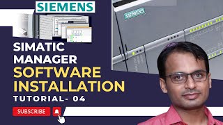 Siemens PLC Training 4  Siemens S7 Simatic Manger Software Installation [upl. by Karsten982]