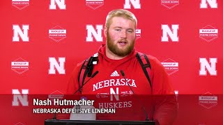 Nebraskas Nash Hutmacher Full Press conference 1114 [upl. by Zaremski970]