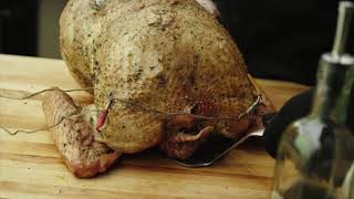 How to Grill a Turkey on a Gas Grill [upl. by Malkin469]