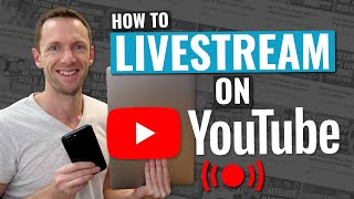 How to LIVESTREAM on YouTube  Complete Beginner Guide [upl. by Nady]