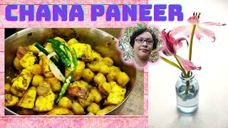 CHOLE PANEER  CHANA PANEER RECIPE cholepaneerrecipe noonionnogarlicrecipe chickpeacurry [upl. by Socrates562]