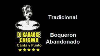 Karaoke Savia Andina Boqueron Abandonado Demo [upl. by Frerichs]