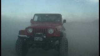 LS2 460HP V8 Jeep Wrangler TJ doing some donuts [upl. by Teodora555]