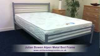 Julian Bowen Alpen Metal Bed Frame [upl. by Eniluap]