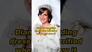 Dianas wedding dress was horrified when she saw itshortvideo history [upl. by Manus900]