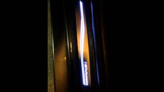 BMW F30 M Performance Illuminated door sill strip [upl. by Liva]