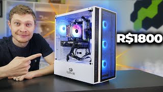 PC GAMER BARATO R1800 PARA RODAR TUDO EM 2024 MONTAGEM E TESTES [upl. by Elsa]