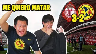 ¡VUELVE EL DIABLO Reacciones al Toluca vs America 32 [upl. by Ennayelsel]