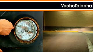 Aprende a alinear las luces de tu VW  VochoTalacha [upl. by Nnaitsirk]