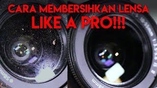 Cara Membersihkan Lensa Like A Pro  Review Lenspen Elite [upl. by Nwonknu]