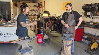 How Thin is Too Thin Bladesmithing with Neil Kamimura and Andreas Kalani  Combat Abrasives [upl. by Lightman]