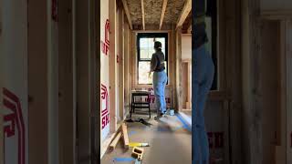 Milgard Window Tiny House Install milgard diy diyprojects woodworkingtinyhouse [upl. by Rodi986]