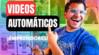 ¡EMPRENDEDORES 🚨👀 RECURSOS para CREAR VIDEOS AUTOMÁTICOS  TUTORIAL [upl. by Stulin466]