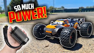 1650kv HOBBYWING Kronos XTR 2022  Team Corally Kronos XTR 2022 RC CAR Unboxing Setup amp Review [upl. by Bently813]