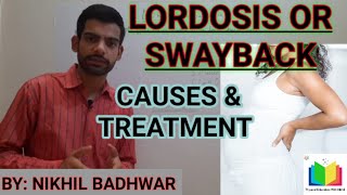 Lordosis or Swayback Meaning Causes amp Treatment [upl. by Adur]