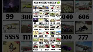 All cheat codes🤑🤯new update lindian bikes driving 3d shorts ytshorts 5linegamer [upl. by Nerra]