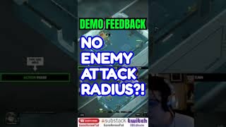 Why Cant I See Enemy Attack Radius  Tactical Breach Wizards Demo [upl. by Ellenwahs]