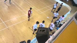 Coral sec vs Northland sec B div floorball Nationals 2016 2nd period [upl. by Kerwin]