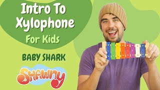 Intro to Xylophone for Kids  Baby Shark [upl. by Rodolph]