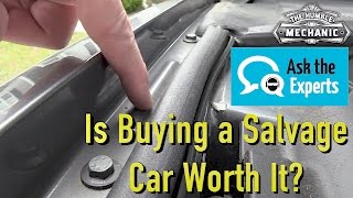 Is Buying a Salvaged Title Car a Good Deal [upl. by Nongim629]