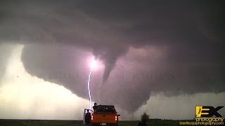 Two Tornadoes ENTIRE Cyclogenesis June 16 2014 [upl. by Krongold710]