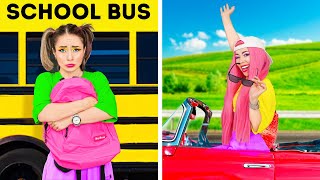 CHILD vs High SCHOOL YOU  How To Be Popular in College  Relatable School Moments by La La Life [upl. by Arrio]