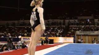 Viktoria Karpenko  Floor Exercise  1999 Visa American Cup [upl. by Merrie28]