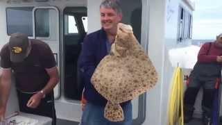 Flatty Fishing in Alderney 2014 [upl. by Marriott130]