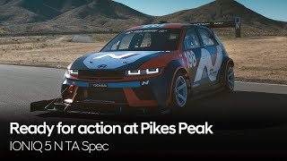 IONIQ 5 N TA Spec Ready for action at Pikes Peak  Hyundai N [upl. by Nycila]