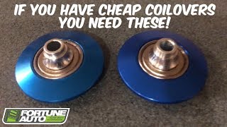 240SX EBAY COILOVER REVIEW Pt 2 radial bearings [upl. by Sile980]