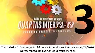 Diferenças Individuais e Experiências Anômalas com o Dr Everton de Oliveira Maraldi [upl. by Pitchford]