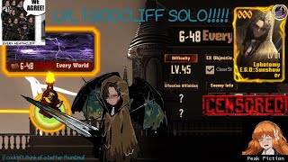 uptie 3 lvl 1 sunshower heath vs 648 solo spoilers [upl. by Tterrej]