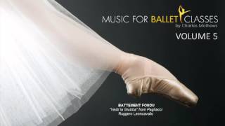 Ballet Exercise  Battement Fondu  Perfect Music for Ballet Class [upl. by Indys]