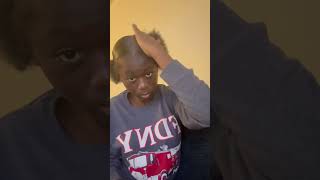 how to do two ponytails with braiding hair 💕 smallyoutuber trendy youtube fyp explorepage [upl. by Cathey804]