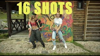 16 shots  Stefflon Don  Zumba choreo  Zumba Vilniuje  Zumba Auguste [upl. by Nerissa257]