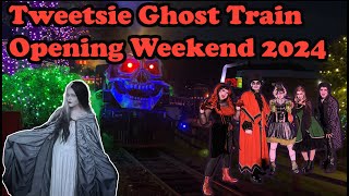 Ghoulish Fun at Tweetsie Railroad Ghost Train Opening Weekend [upl. by Zarger]