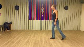 Straight Up Sideways  Line Dance TEACH [upl. by Eusoj]