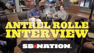 Interview with Giants Safety Antrel Rolle [upl. by Lletnahc]