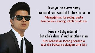 Bruno Mars  When I Was Your Man  Lirik Terjemahan Indonesia [upl. by Salomon]