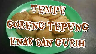 cara memasak tempe goreng tepung [upl. by Arriet]