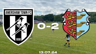 BRIGHTLINGSEA VICTORY CHANCES GALORE  Amersham Town vs Brightlingsea Regent highlights [upl. by Beth]