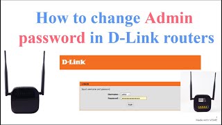 How to change Admin password in DLink WiFi routerWiFi routerDLinkDSL124Create a user in Dlink [upl. by Anid550]