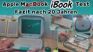 Apple iBook Test 🔧 Fazit nach 20 Jahren ❌kein MacBook❌ mit OS X [upl. by Eda]