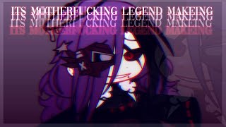 ⛓️💜﹒ ITS MTHERFCKING LEGEND MAKEING ✦  TW  MEME   KREW FAIRY AU ﹒💜⛓️ [upl. by Rdnaskela646]