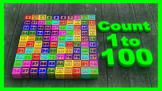 Number song 1100 counting for kids 1 to 100  CzyWieszJak [upl. by Barboza]