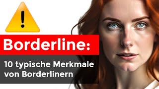 Borderliner SOFORT erkennen 10 typische Merkmale [upl. by Bondy]