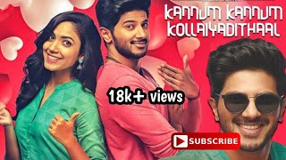 sirikalam parakalam full screen whatsapp status  kannum kannum kollaiyadithaal  dulquer salmaan [upl. by Hgielac]