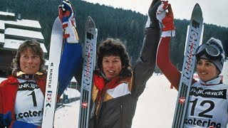 Vreni Schneider first win GS St Caterina 1984 [upl. by Delila]