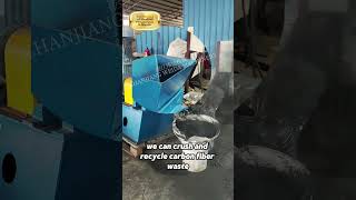 CARBON FIBER CRUSHING  RECYCLING SOLUTION [upl. by Aneetsirk]