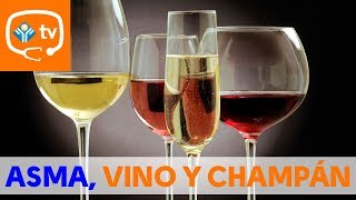 ¿Pueden producir asma el vino o el champán [upl. by Nellie54]